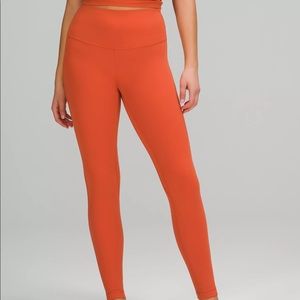 Align 28” legging canyon orange